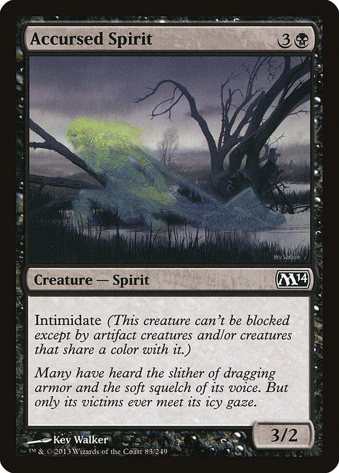 Accursed Spirit [Magic 2014] | PLUS EV GAMES 