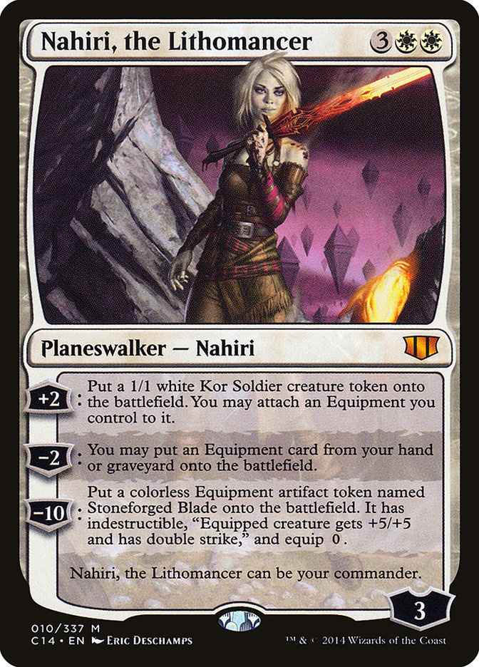 Nahiri, the Lithomancer [Commander 2014] | PLUS EV GAMES 