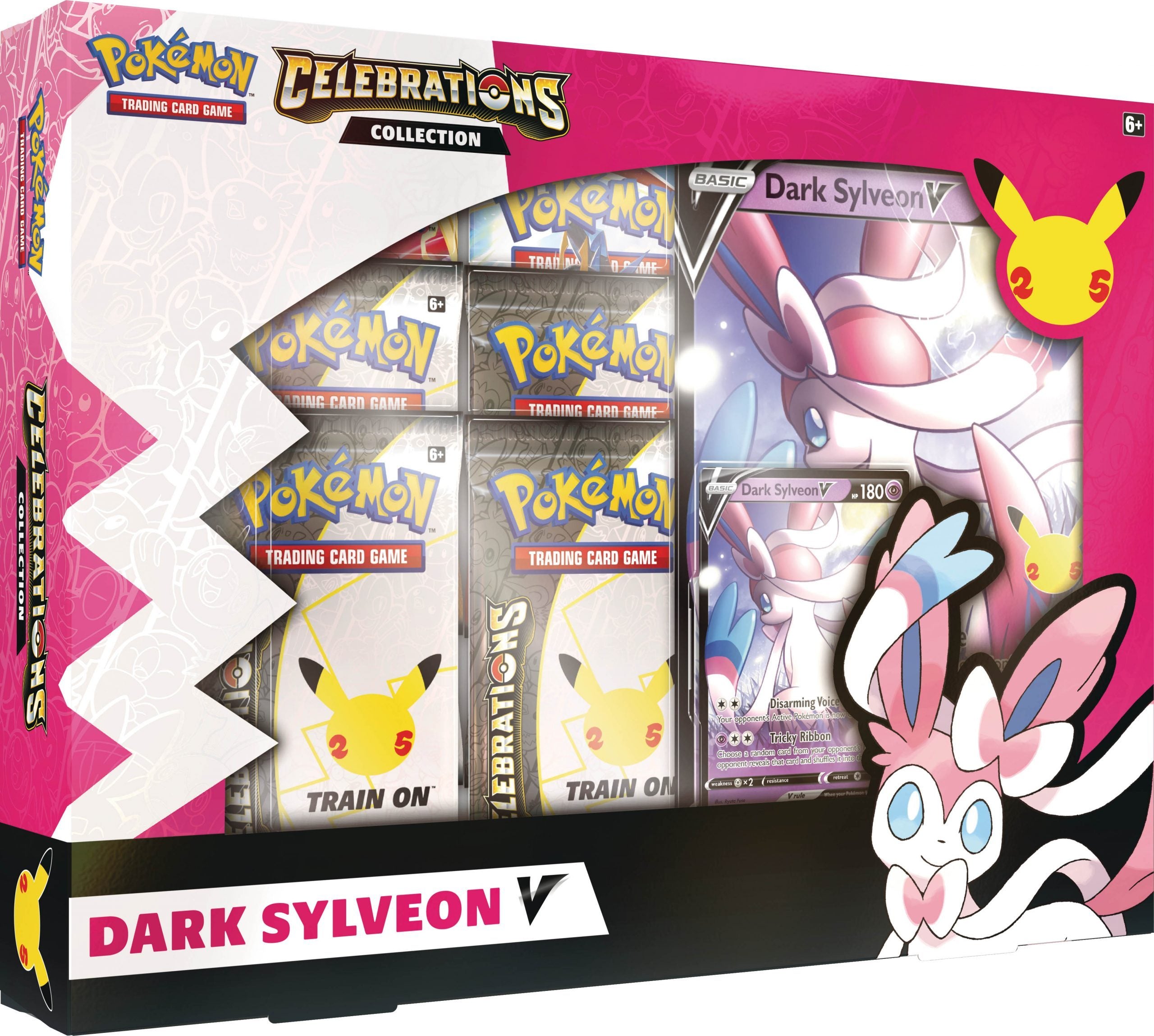 Celebrations: 25th Anniversary - Collection (Dark Sylveon V) | PLUS EV GAMES 