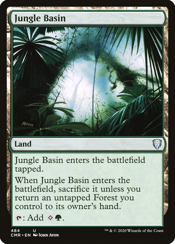 Jungle Basin [Commander Legends] | PLUS EV GAMES 