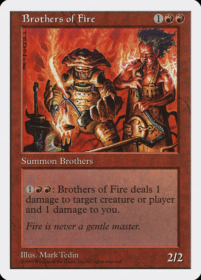 Brothers of Fire [Fifth Edition] | PLUS EV GAMES 