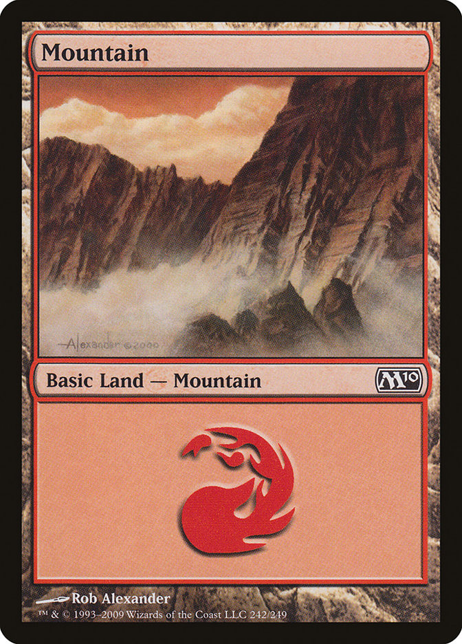 Mountain (242) [Magic 2010] | PLUS EV GAMES 