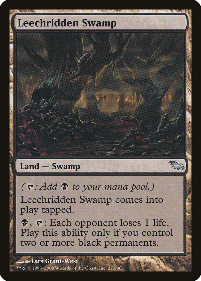 Leechridden Swamp [Shadowmoor] | PLUS EV GAMES 