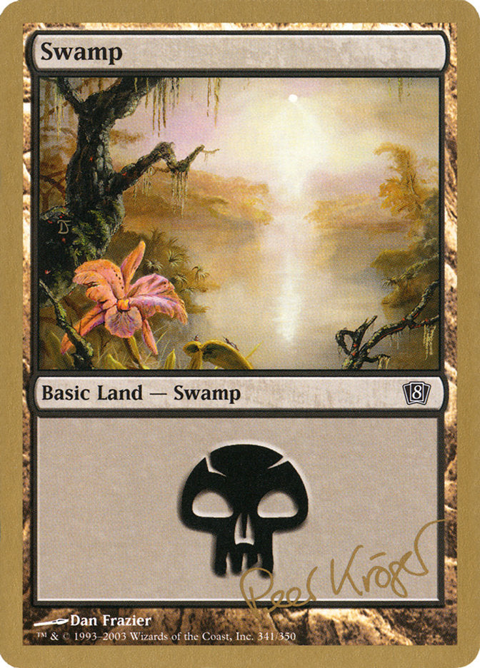 Swamp (pk341) (Peer Kroger) [World Championship Decks 2003] | PLUS EV GAMES 