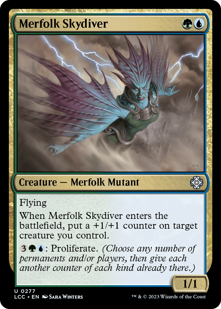 Merfolk Skydiver [The Lost Caverns of Ixalan Commander] | PLUS EV GAMES 