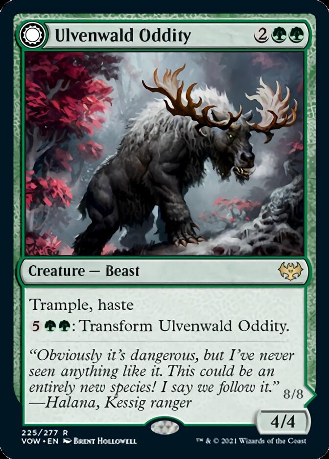 Ulvenwald Oddity // Ulvenwald Behemoth [Innistrad: Crimson Vow] | PLUS EV GAMES 