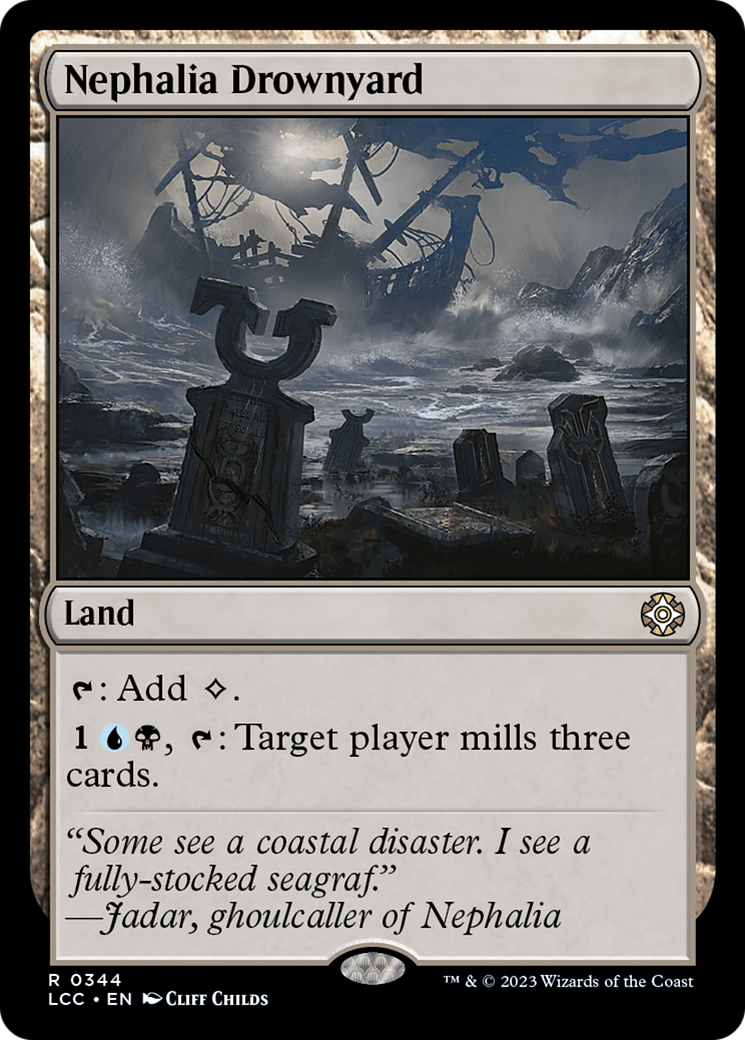 Nephalia Drownyard [The Lost Caverns of Ixalan Commander] | PLUS EV GAMES 