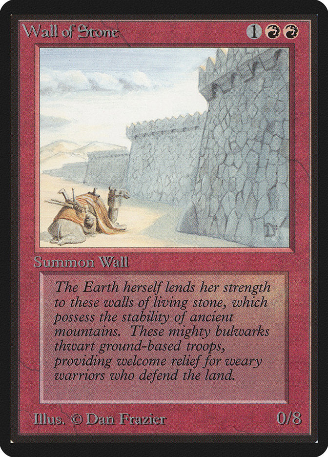 Wall of Stone [Limited Edition Beta] | PLUS EV GAMES 