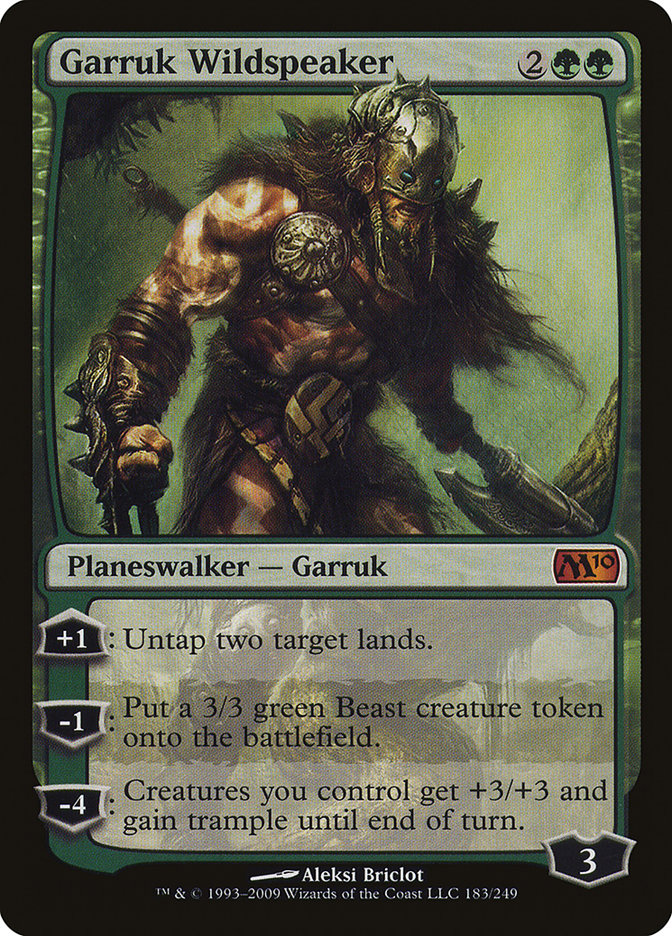 Garruk Wildspeaker [Magic 2010] | PLUS EV GAMES 