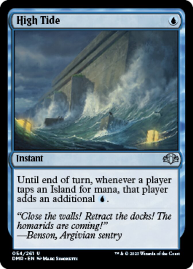 High Tide [Dominaria Remastered] | PLUS EV GAMES 