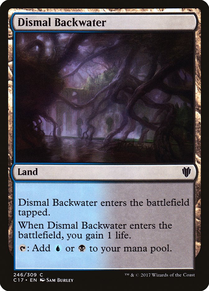 Dismal Backwater [Commander 2017] | PLUS EV GAMES 