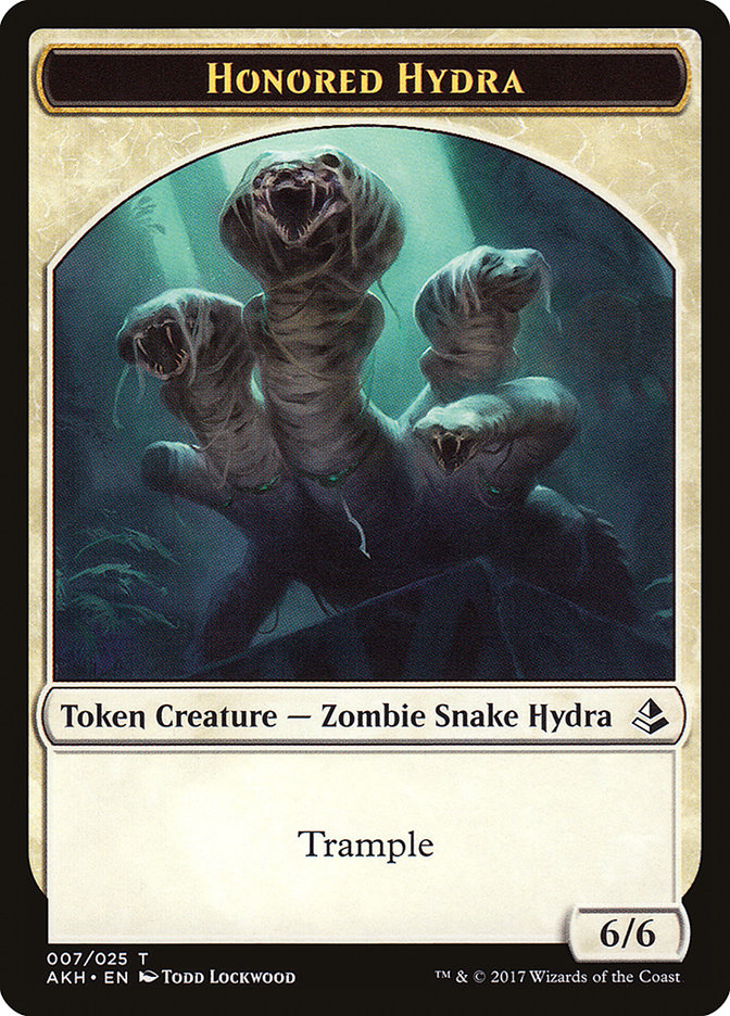 Honored Hydra [Amonkhet Tokens] | PLUS EV GAMES 