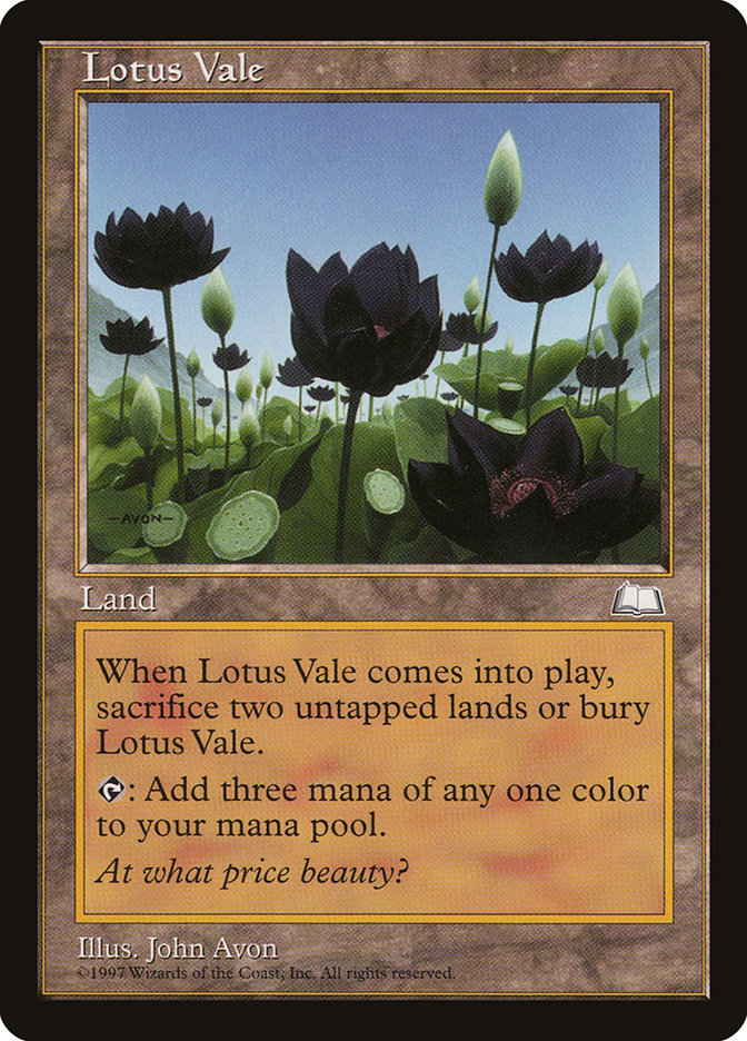 Lotus Vale [Weatherlight] | PLUS EV GAMES 