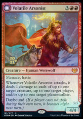 Volatile Arsonist // Dire-Strain Anarchist [Innistrad: Crimson Vow Prerelease Promos] | PLUS EV GAMES 