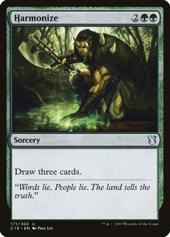 Harmonize [Commander 2019] | PLUS EV GAMES 