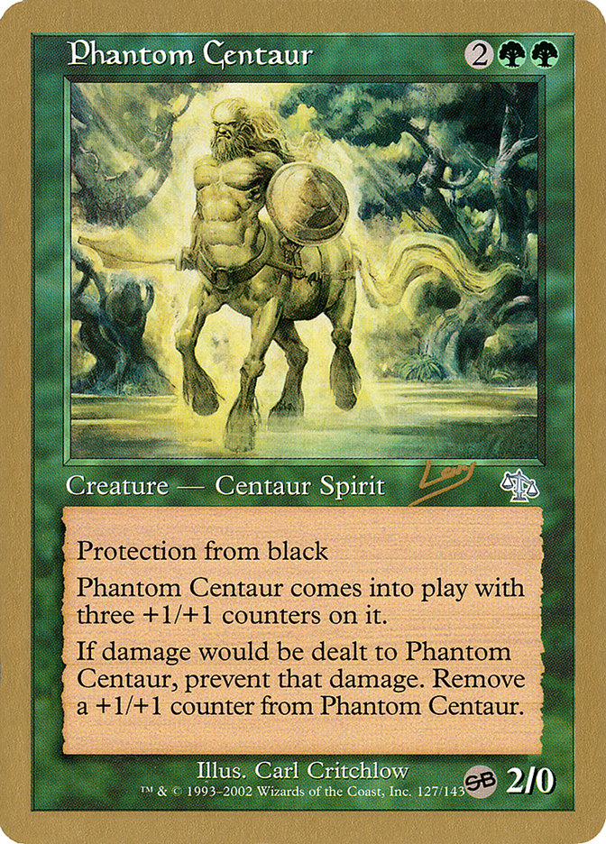 Phantom Centaur (Raphael Levy) (SB) [World Championship Decks 2002] | PLUS EV GAMES 