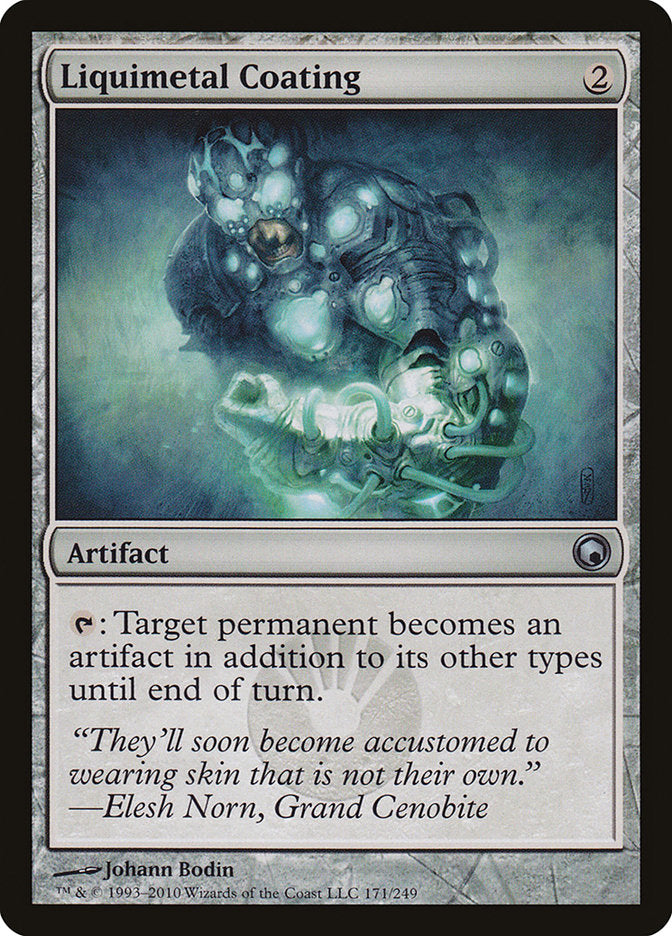 Liquimetal Coating [Scars of Mirrodin] | PLUS EV GAMES 