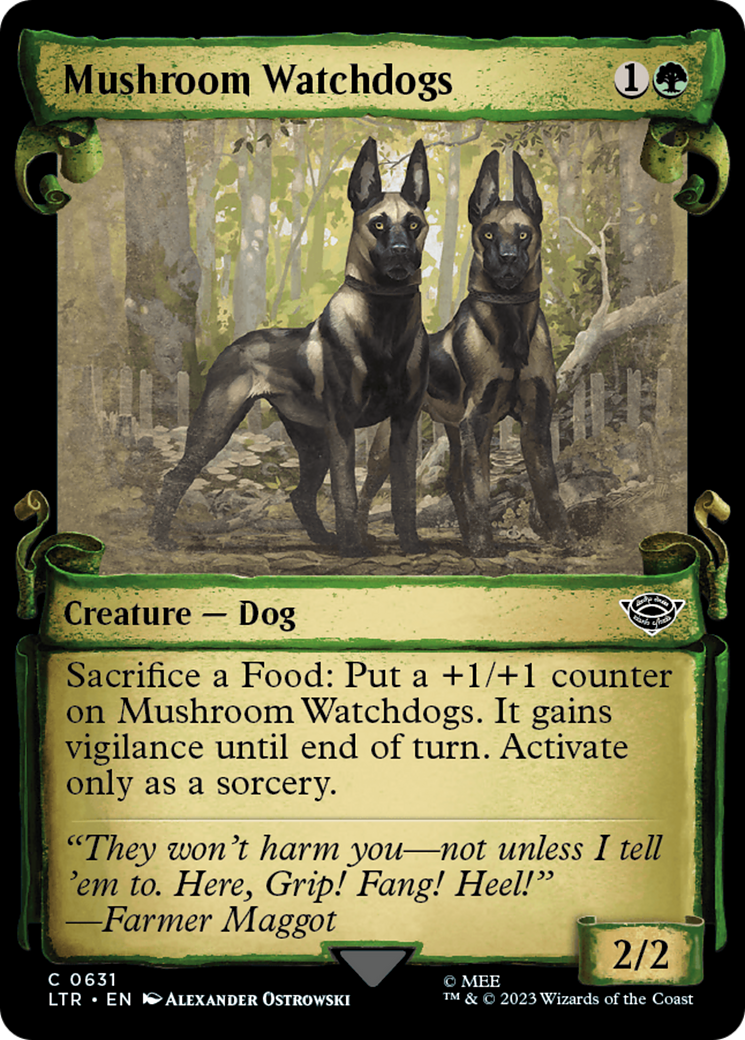 Mushroom Watchdogs [The Lord of the Rings: Tales of Middle-Earth Showcase Scrolls] | PLUS EV GAMES 