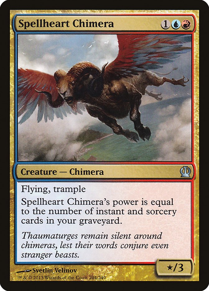 Spellheart Chimera [Theros] | PLUS EV GAMES 