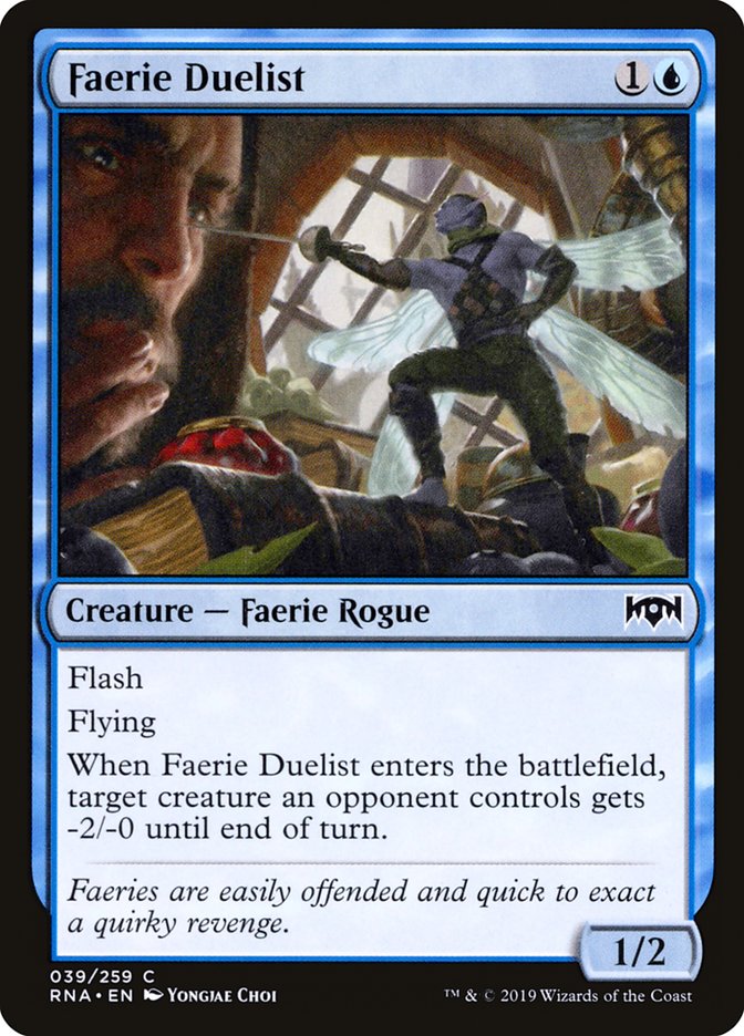 Faerie Duelist [Ravnica Allegiance] | PLUS EV GAMES 