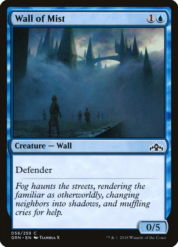 Wall of Mist [Guilds of Ravnica] | PLUS EV GAMES 