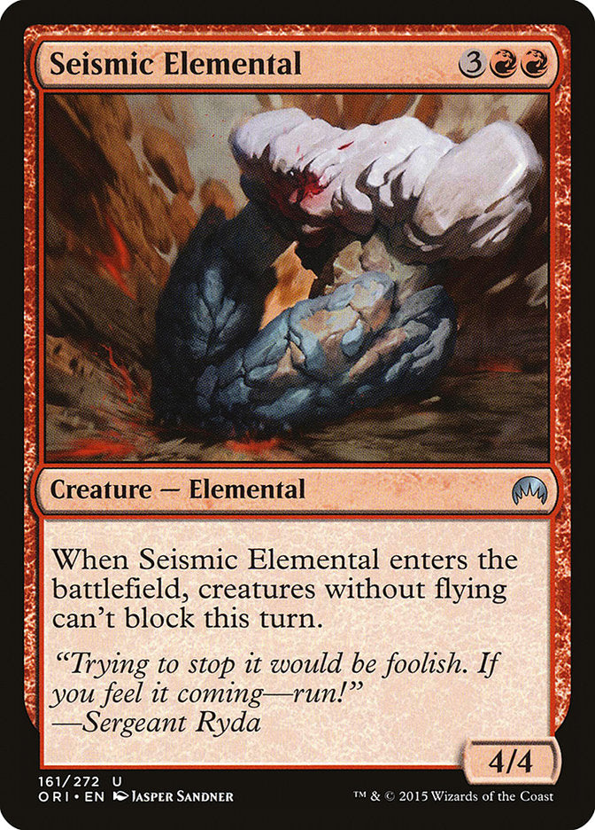 Seismic Elemental [Magic Origins] | PLUS EV GAMES 