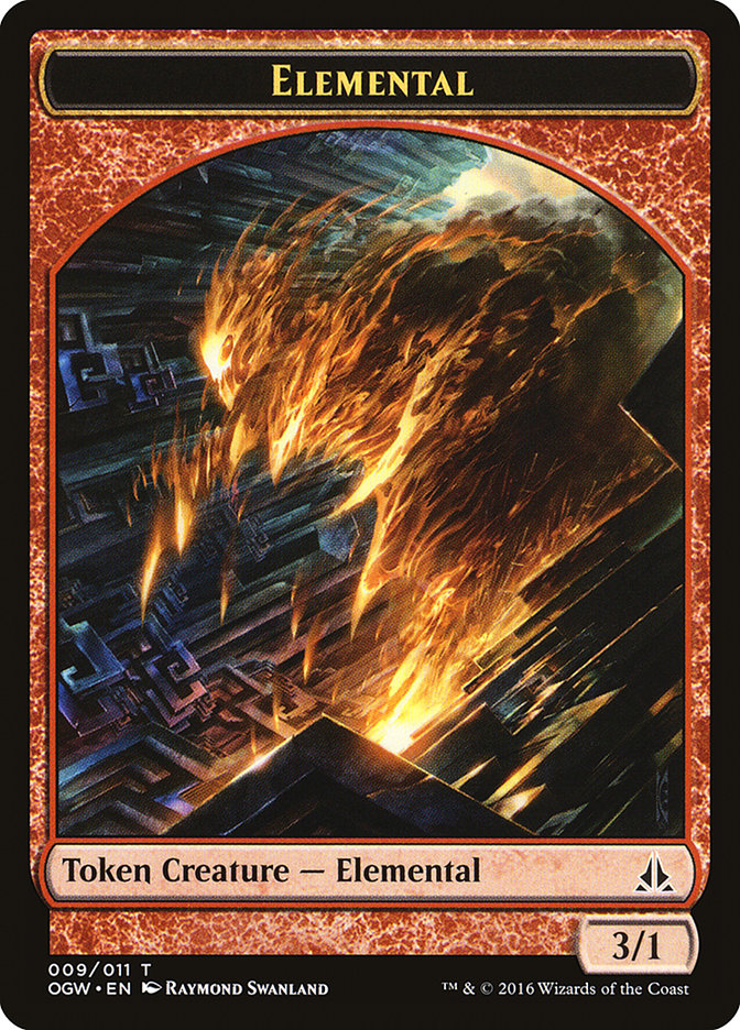 Elemental (009/011) [Oath of the Gatewatch Tokens] | PLUS EV GAMES 