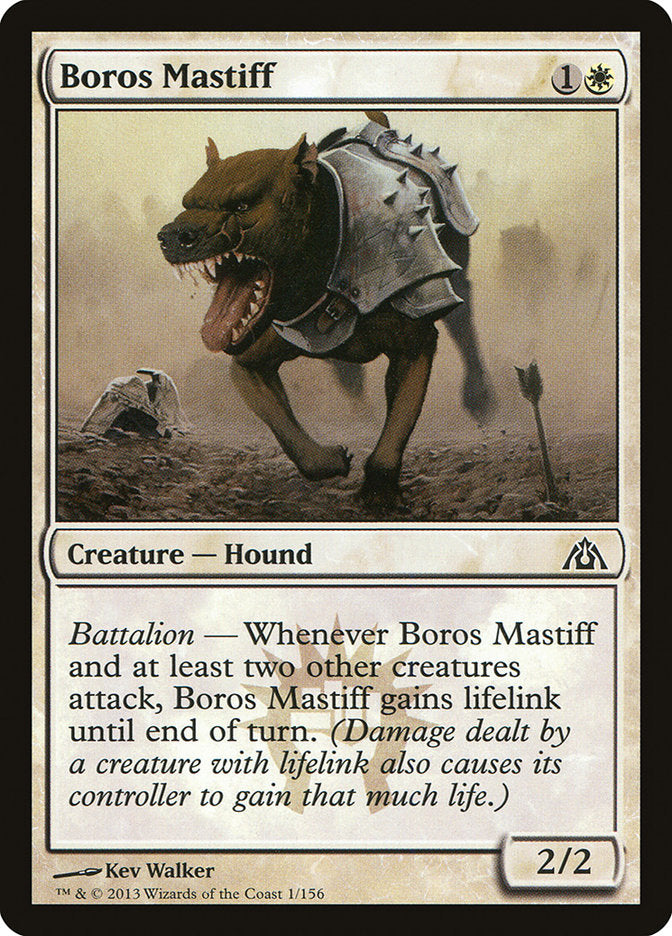 Boros Mastiff [Dragon's Maze] | PLUS EV GAMES 