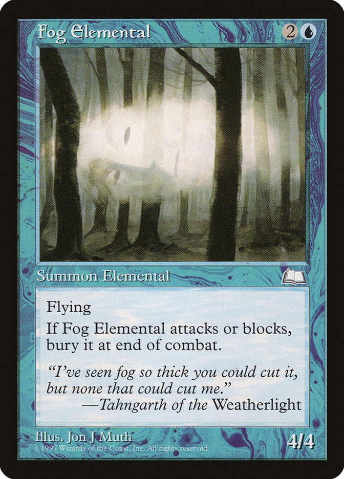 Fog Elemental [Weatherlight] | PLUS EV GAMES 