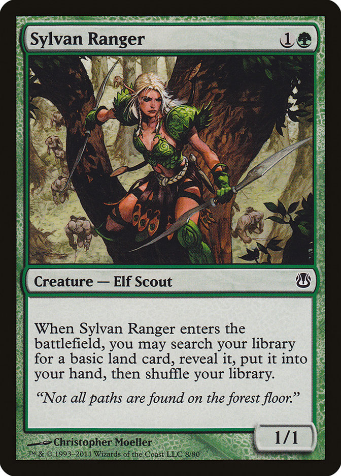 Sylvan Ranger [Duel Decks: Ajani vs. Nicol Bolas] | PLUS EV GAMES 