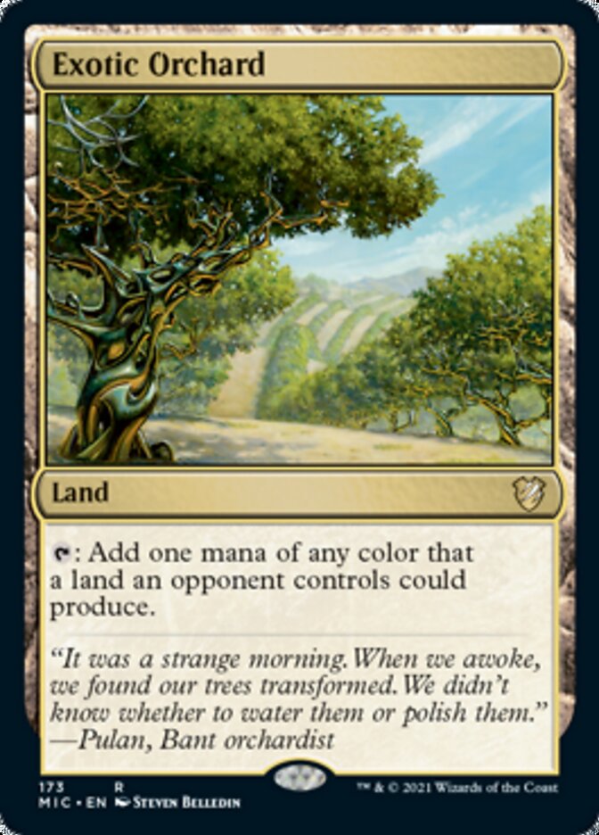 Exotic Orchard [Innistrad: Midnight Hunt Commander] | PLUS EV GAMES 