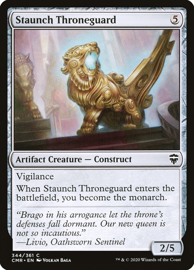 Staunch Throneguard [Commander Legends] | PLUS EV GAMES 