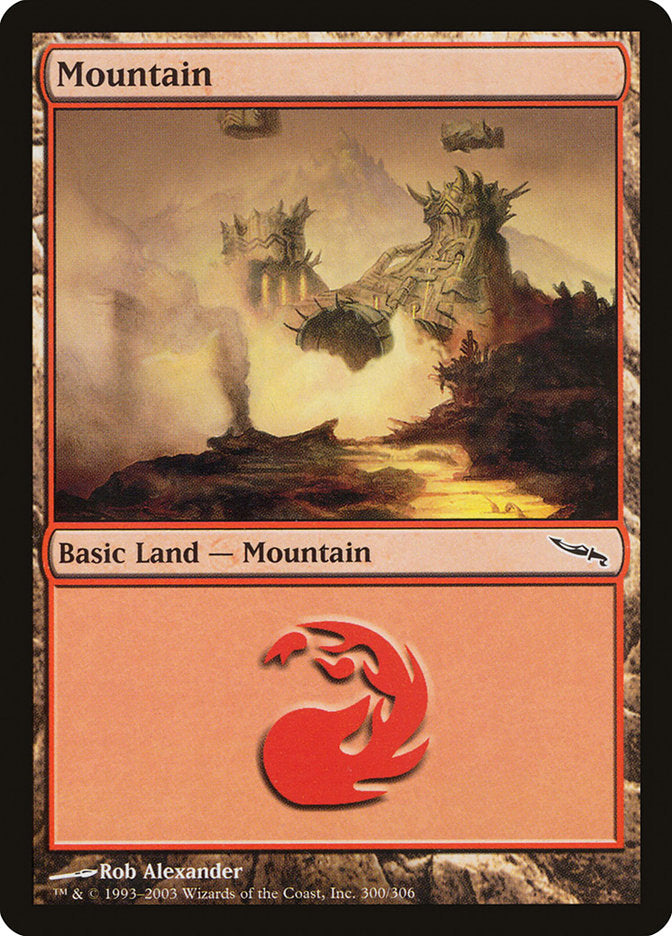 Mountain (300) [Mirrodin] | PLUS EV GAMES 