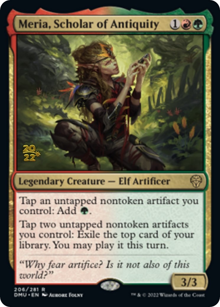 Meria, Scholar of Antiquity [Dominaria United Prerelease Promos] | PLUS EV GAMES 