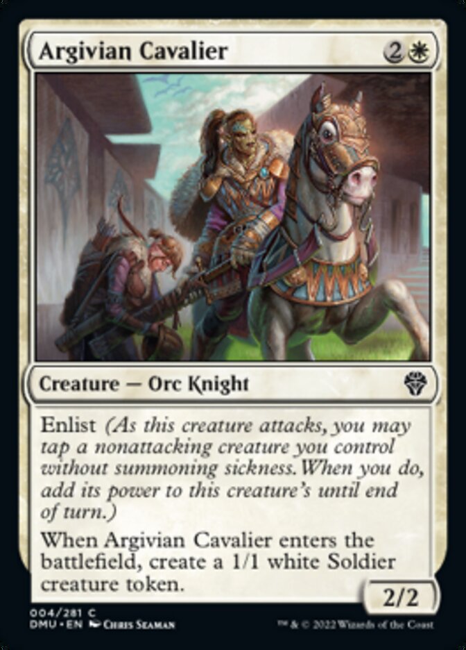 Argivian Cavalier [Dominaria United] | PLUS EV GAMES 