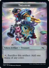 Teddy Bear // Treasure (013) Double-sided Token [Unfinity Tokens] | PLUS EV GAMES 