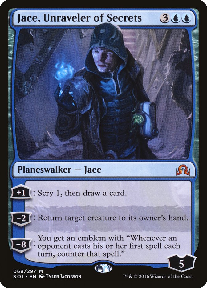 Jace, Unraveler of Secrets [Shadows over Innistrad] | PLUS EV GAMES 