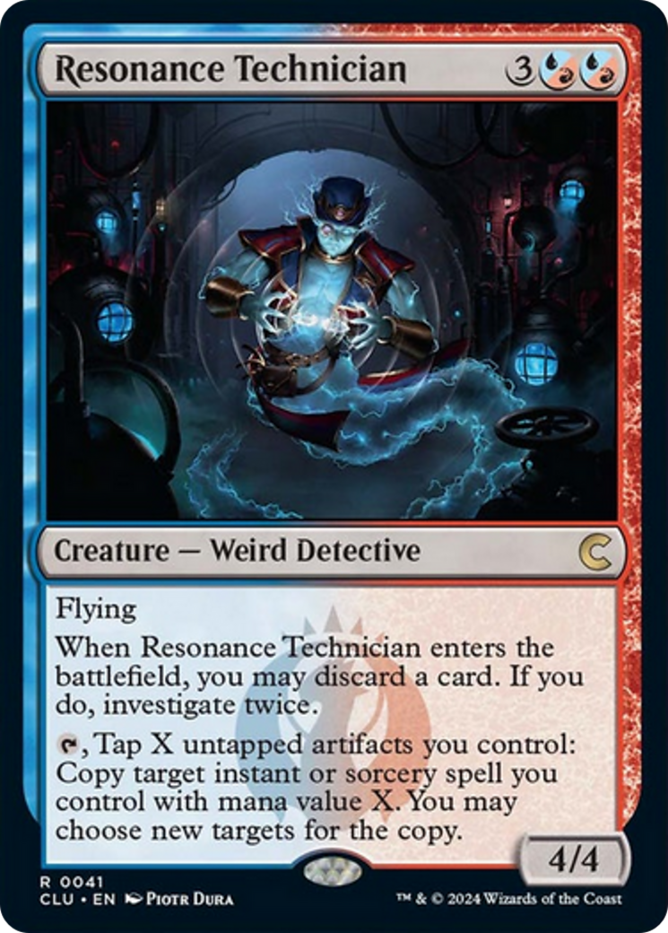 Resonance Technician [Ravnica: Clue Edition] | PLUS EV GAMES 