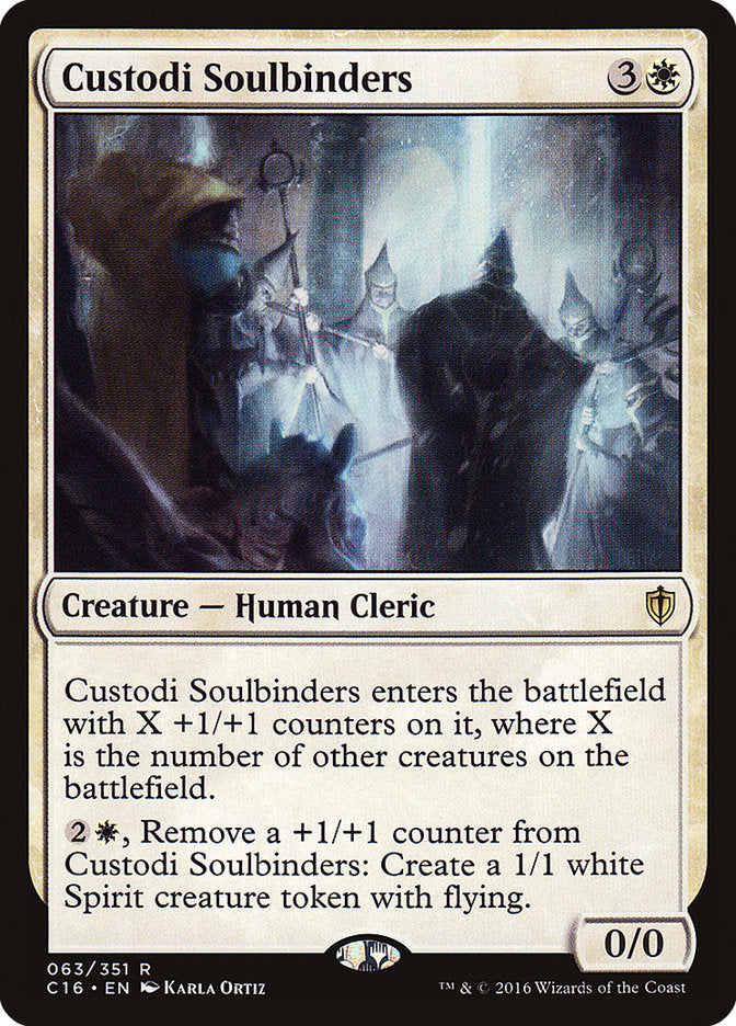 Custodi Soulbinders [Commander 2016] | PLUS EV GAMES 