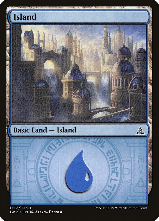 Island (27) [Ravnica Allegiance Guild Kit] | PLUS EV GAMES 