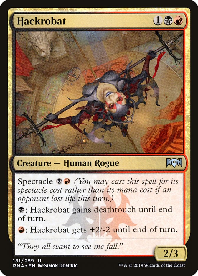 Hackrobat [Ravnica Allegiance] | PLUS EV GAMES 