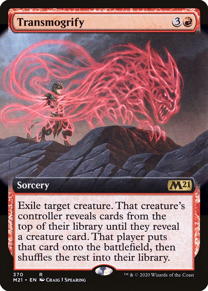 Transmogrify (Extended) [Core Set 2021] | PLUS EV GAMES 