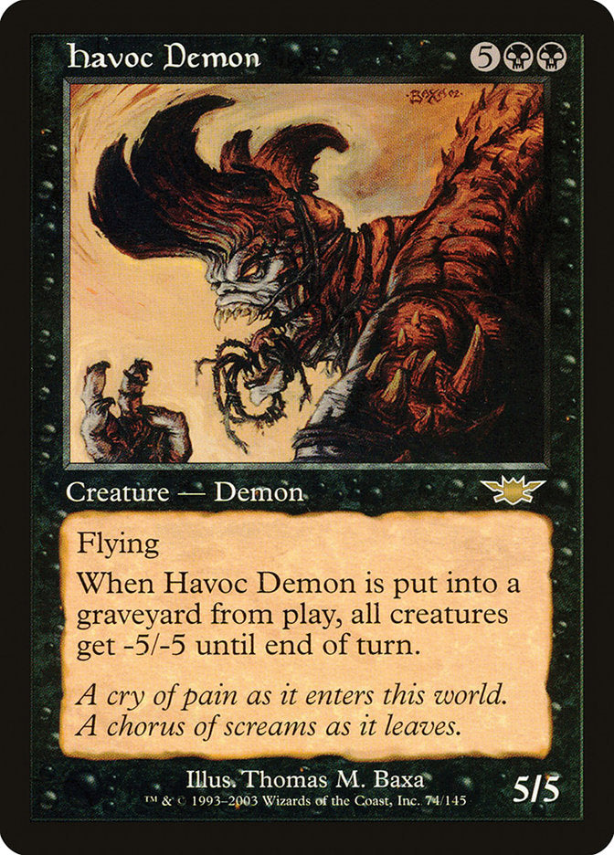 Havoc Demon [Legions] | PLUS EV GAMES 