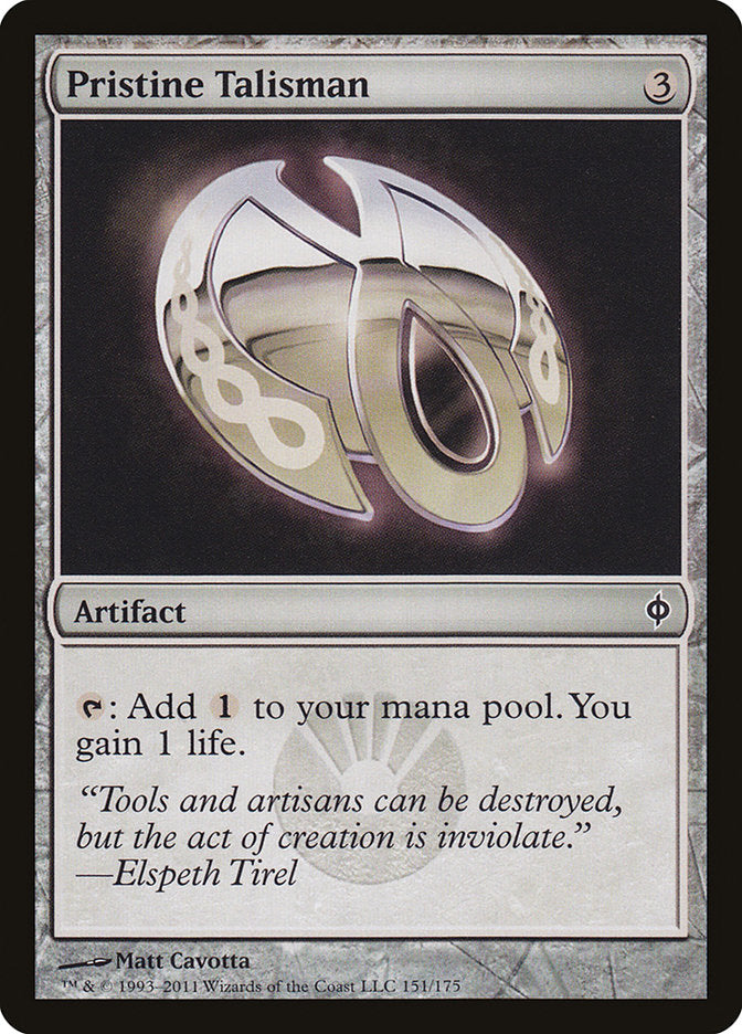 Pristine Talisman [New Phyrexia] | PLUS EV GAMES 