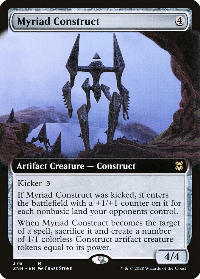 Myriad Construct (Extended) [Zendikar Rising Extended Art] | PLUS EV GAMES 