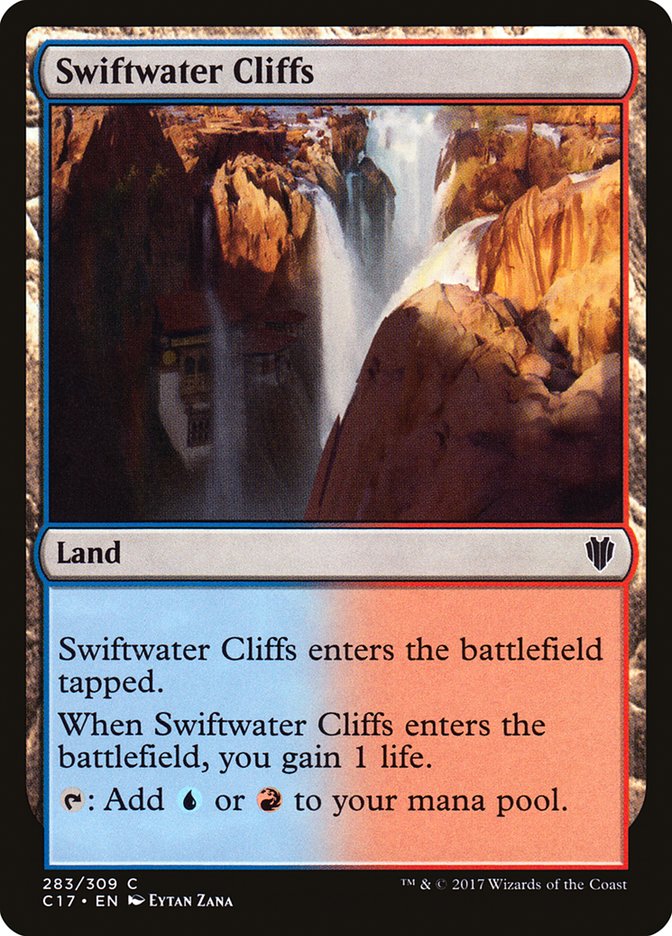 Swiftwater Cliffs [Commander 2017] | PLUS EV GAMES 