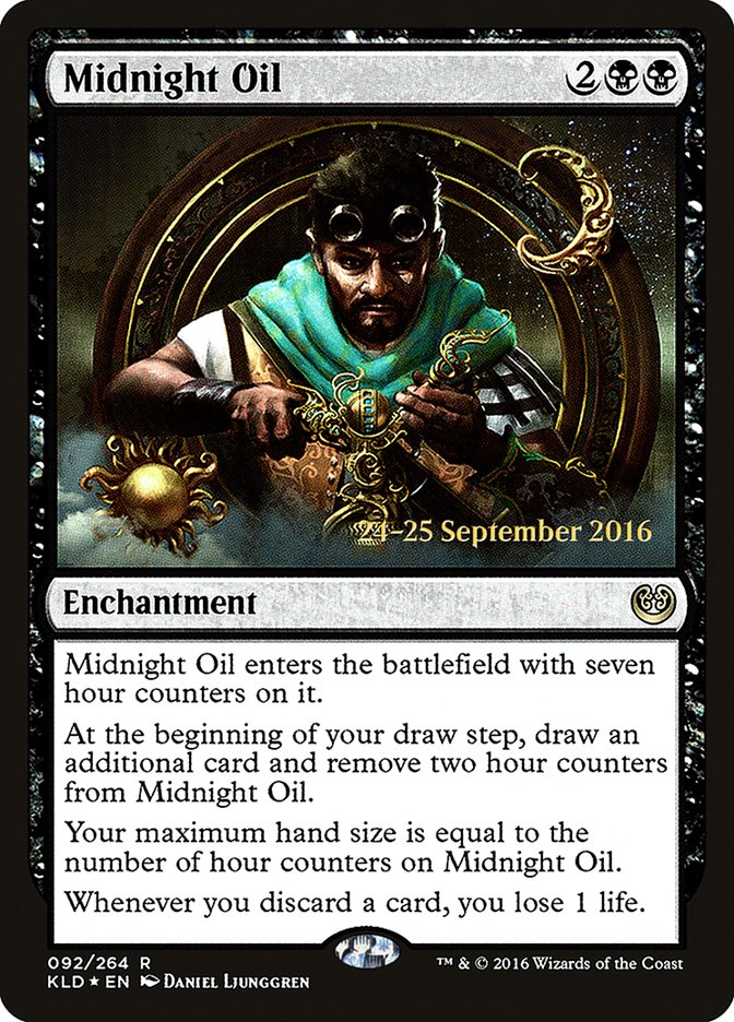 Midnight Oil  [Kaladesh Prerelease Promos] | PLUS EV GAMES 