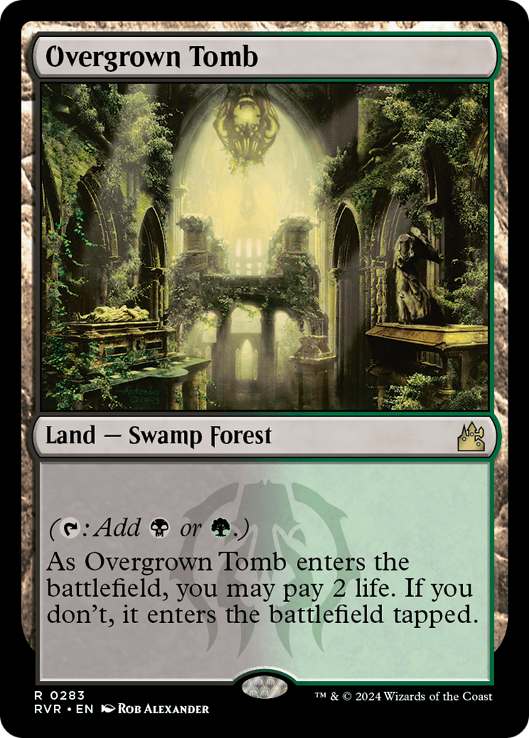 Overgrown Tomb [Ravnica Remastered] | PLUS EV GAMES 