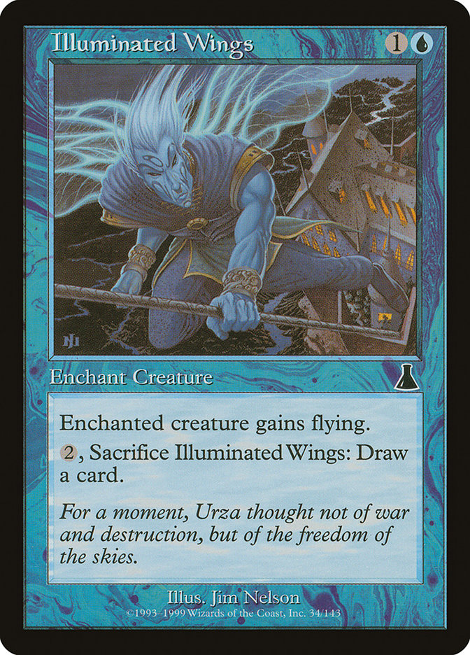 Illuminated Wings [Urza's Destiny] | PLUS EV GAMES 