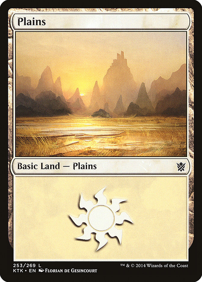 Plains (253) [Khans of Tarkir] | PLUS EV GAMES 